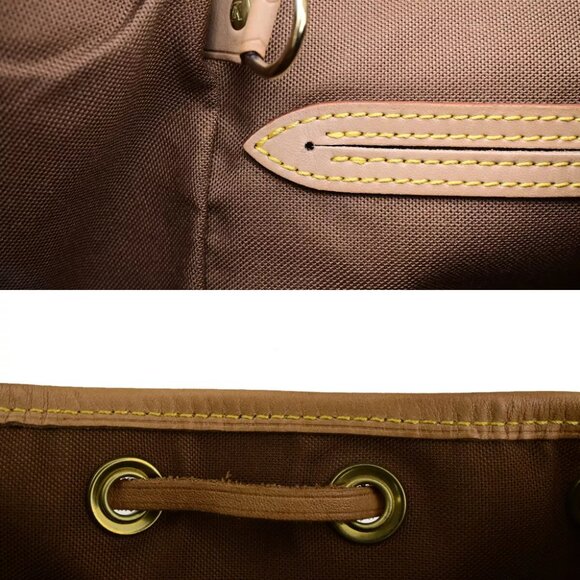 LOUIS VUITTON Montsouris MM Backpack Bag Monogram Leather Brown M51136 660RK300 main image 6
